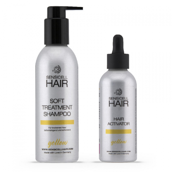 Sensicell-Hair Hair Activator Set ➤ Produkt Set gegen Haarverlust ✓gegen Kopfhauterkrankungen ✓gegen Haarausfall ✓aktivierung Haarfollikel